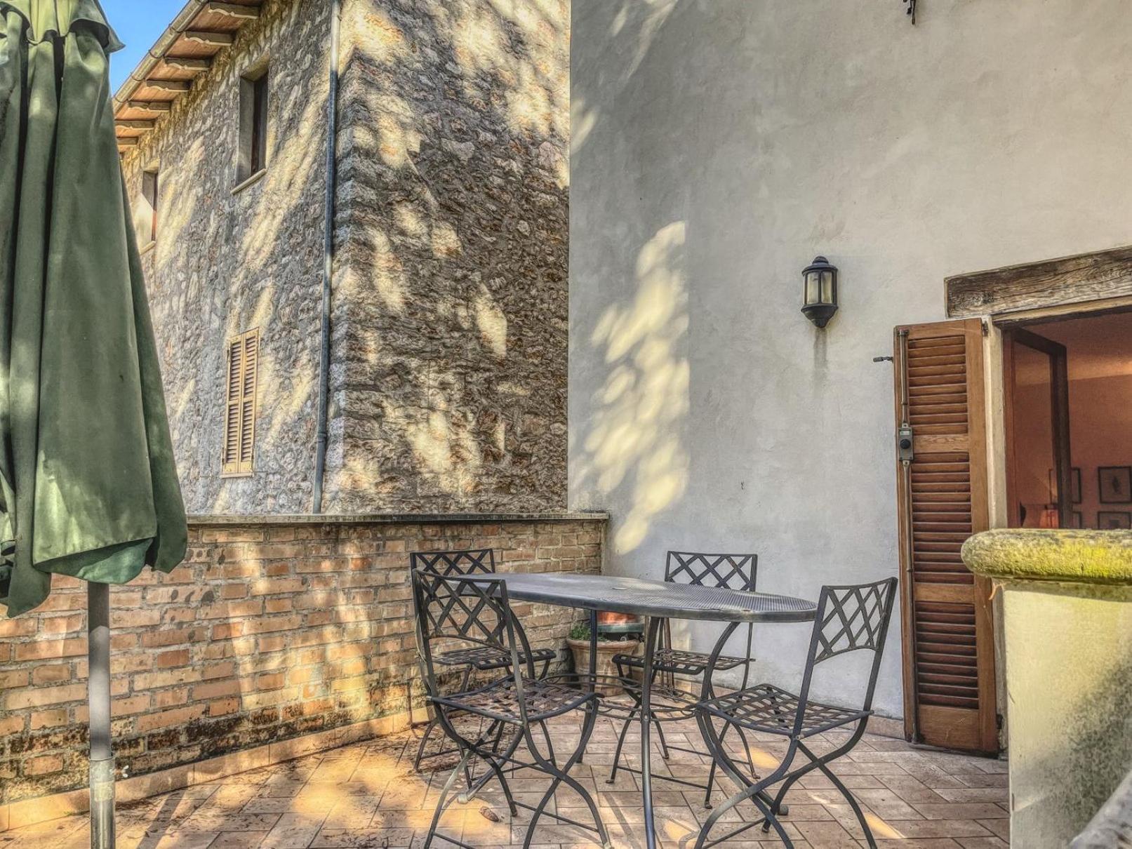 Villa Garden House Cerreto di Spoleto Exterior foto