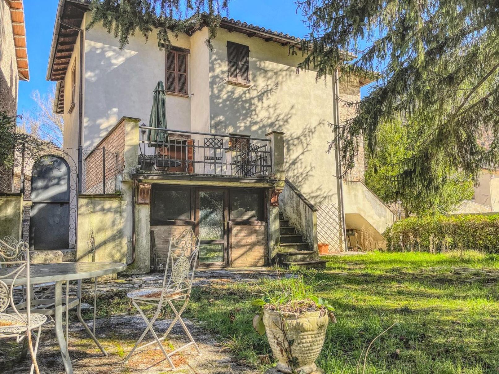 Villa Garden House Cerreto di Spoleto Exterior foto